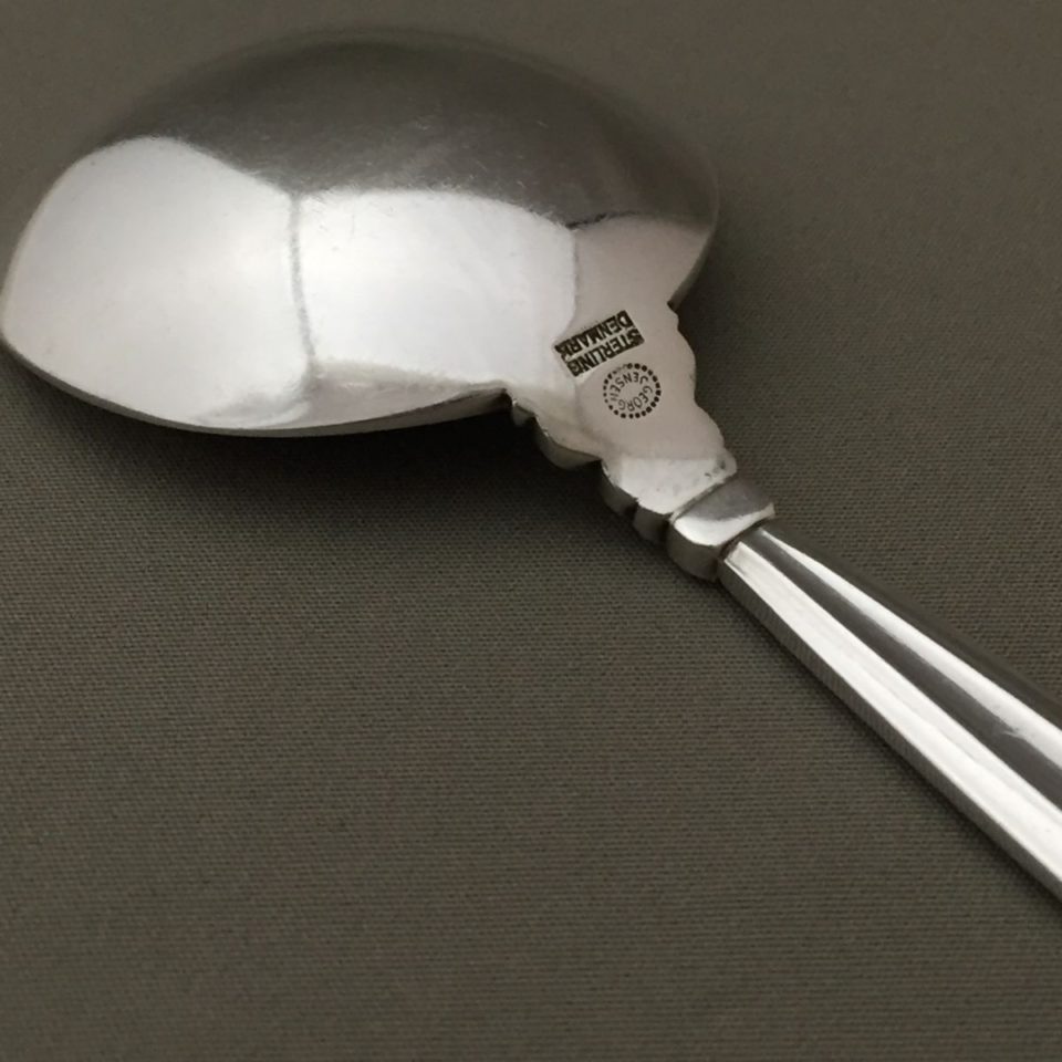 ジョージ・ジェンセン「“Acorn” スープスプーン 長さ13cm