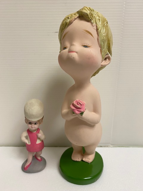 大きい☆高島屋☆ローズちゃん☆陶器製☆人形 大 26．0cm