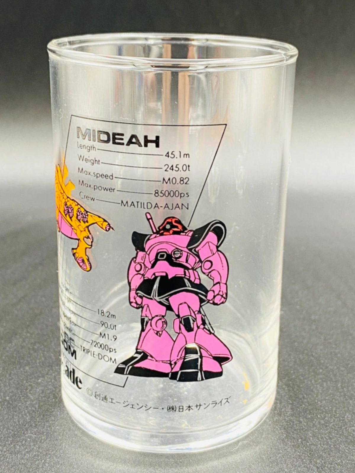 サントリー エード 初代ガンダムモビルスーツ グラス 5点セット 箱