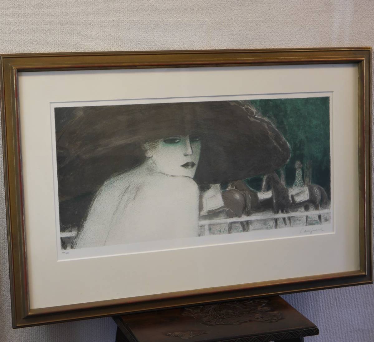 Very Old 19世紀 アンティーク絵画油彩 Antique道化師