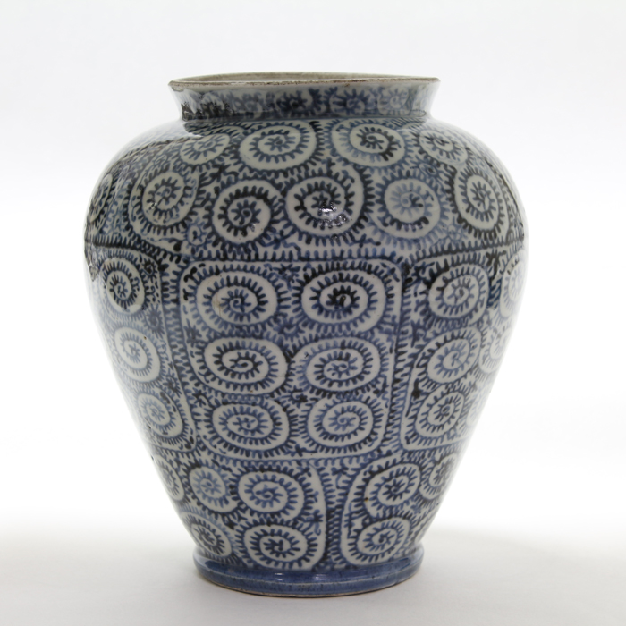 伊万里染付蛸唐草文壺 - 古好屋