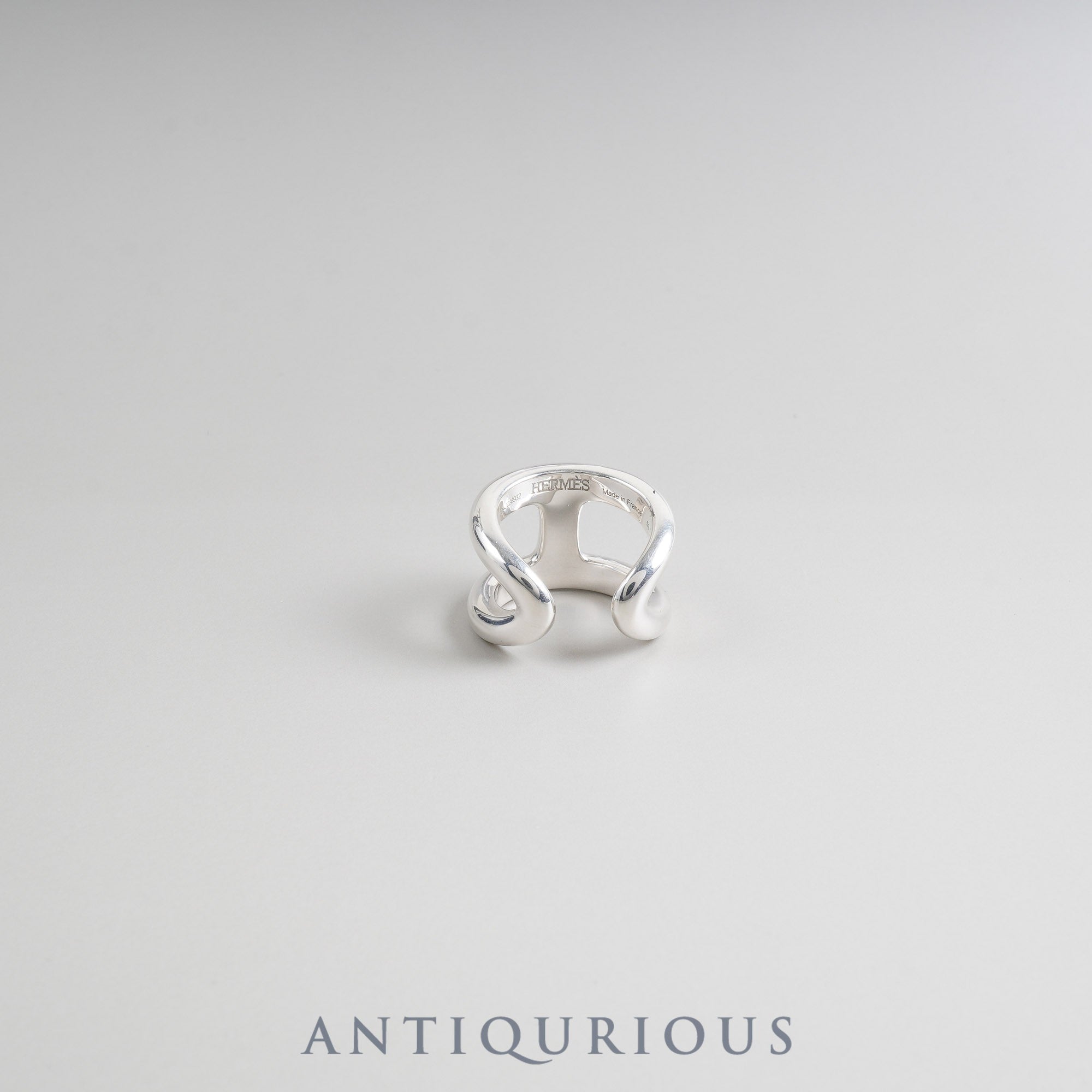 エルメス リング オスモズ GM スターリングシルバー #53 約12.5号 22年