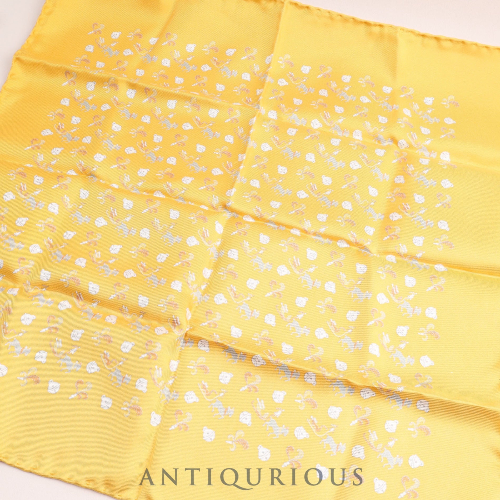 エルメス スカーフ カレ45 SILK100% 鈴と馬モチーフ | 東京銀座の