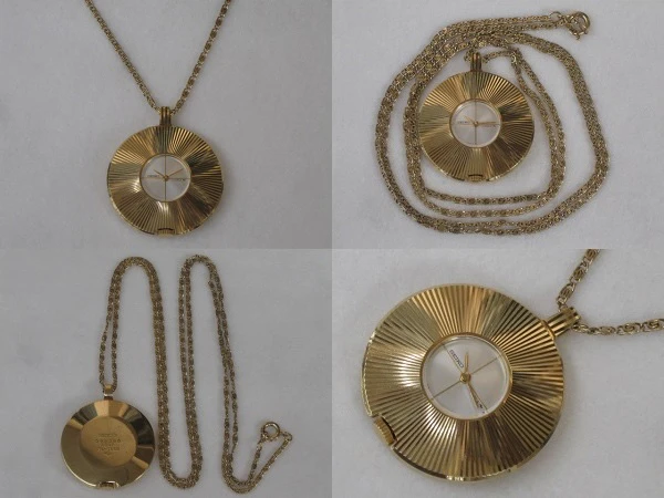 J-8654| セイコー ペンダントウォッチ 手巻き レディース 17石 21-7150