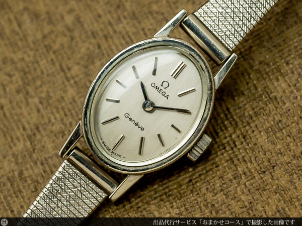 O-7353| オメガ アンティーク レディース ジュネーブ オーバルケース