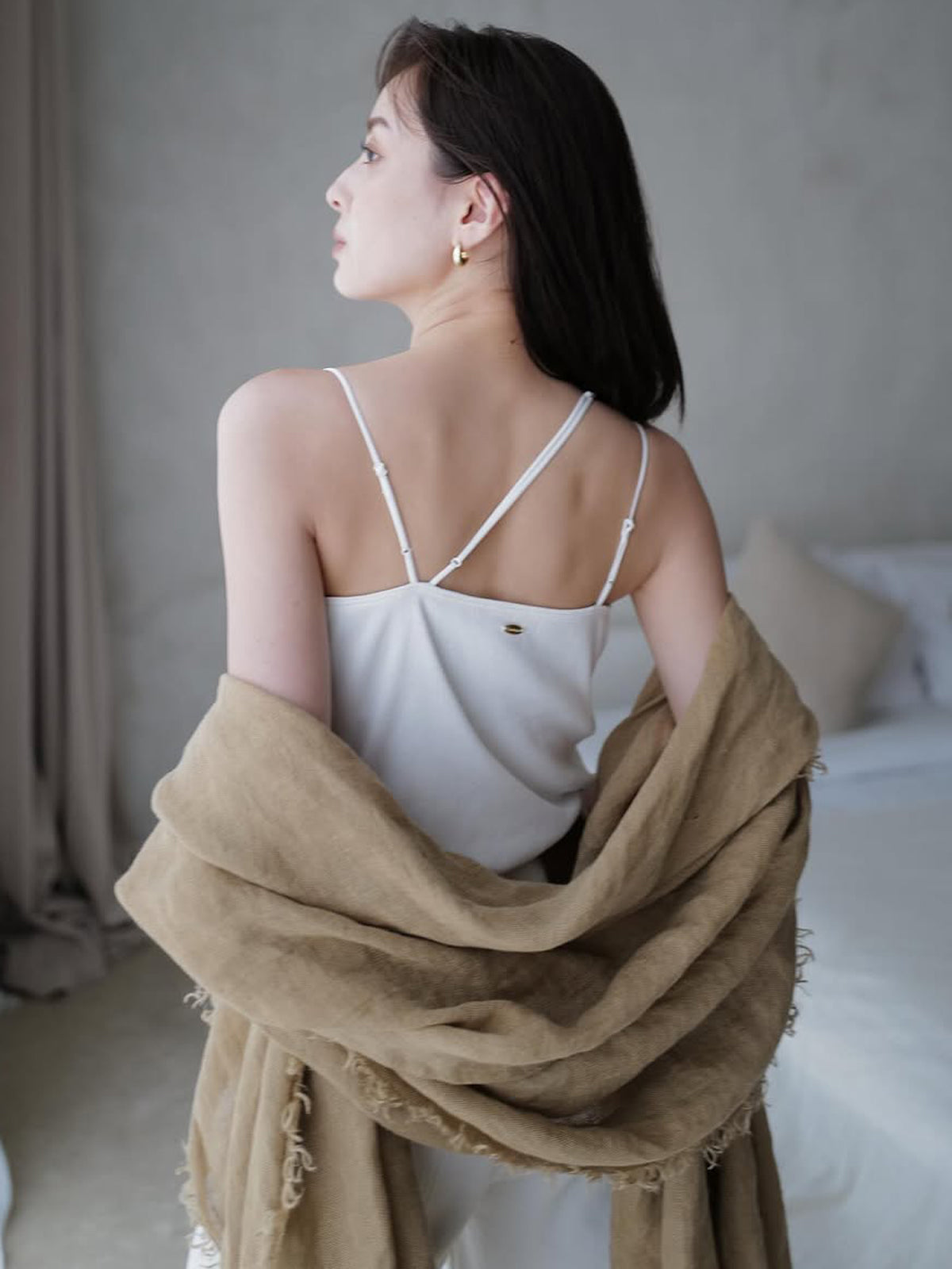 OUR WACOAL×anuans】カップイン2wayキャミソール