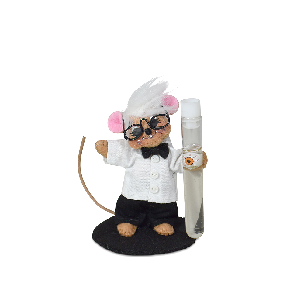 3in Mad Scientist Mouse - Annalee Dolls