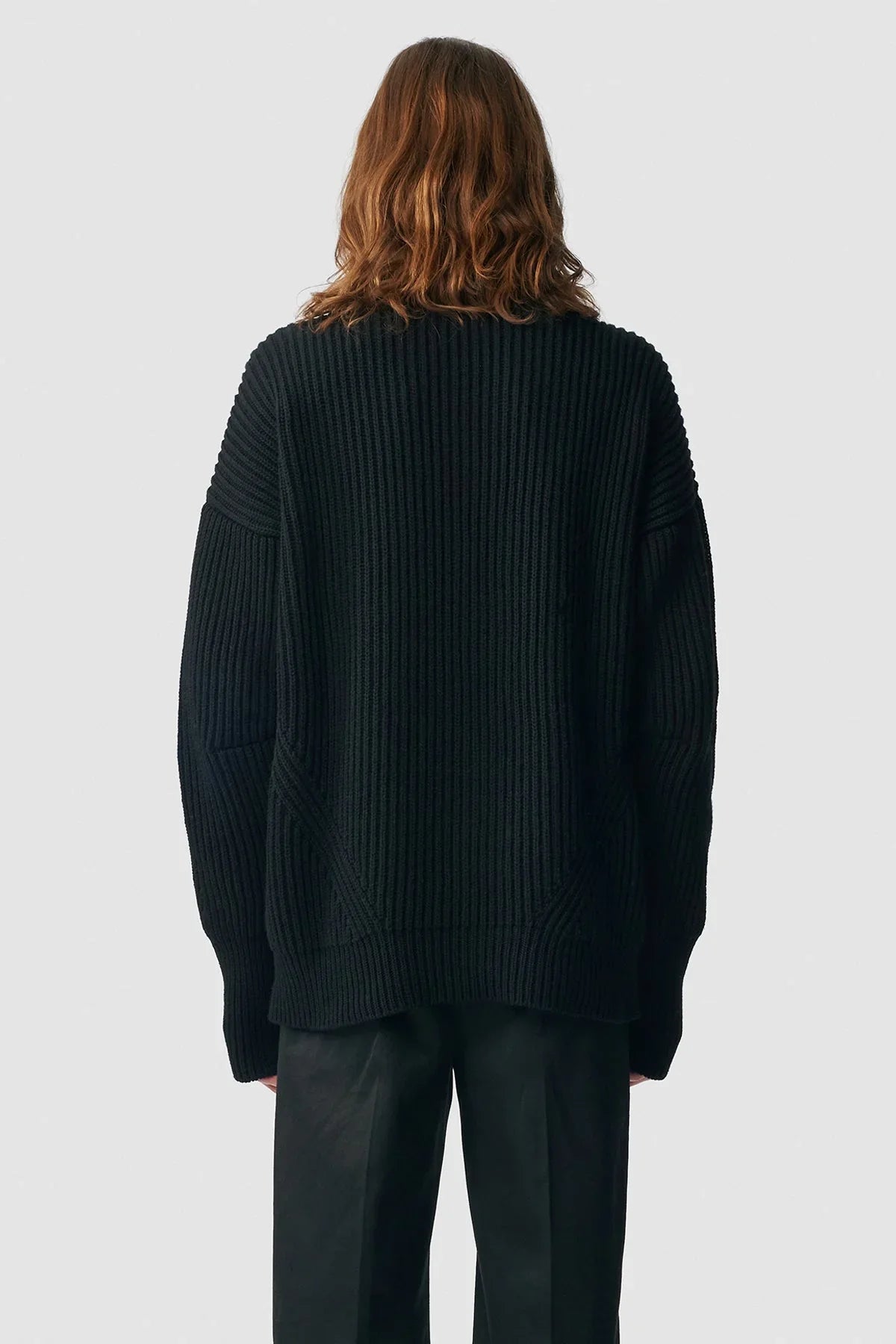 Geirnart High Neck Oversize Jumper – Ann Demeulemeester