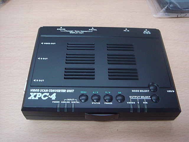 XPC-4ビデオスキャンコンバーター （電波新聞社） | 古いハードに囲ま