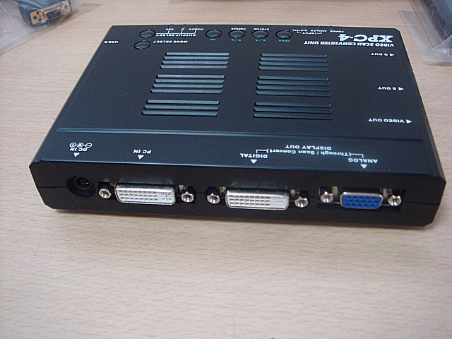 XPC-4ビデオスキャンコンバーター （電波新聞社） | 古いハードに囲ま