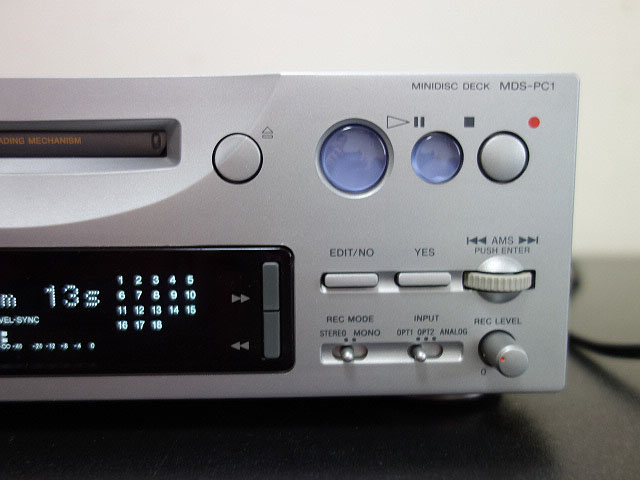 MDS-PC1 (Sony) 1997年 54,000円 | 古いハードに囲まれて since2011