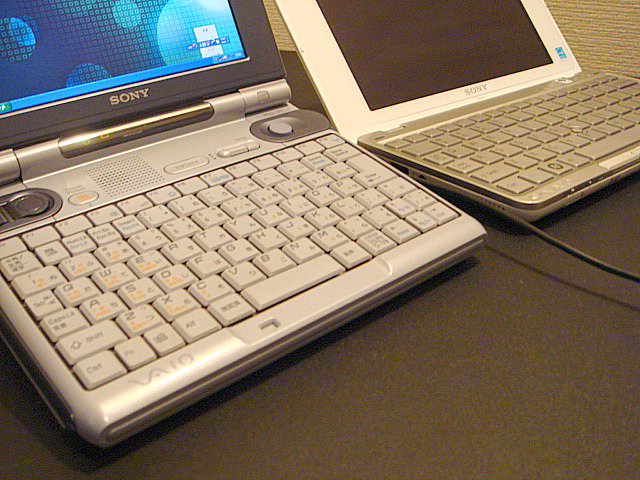 VAIO PCG-U1 (Sony) 2002年 | 古いハードに囲まれて since2011