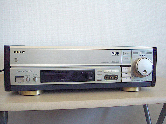 MDP-999(Sony) 1990年 修理編 | 古いハードに囲まれて since2011