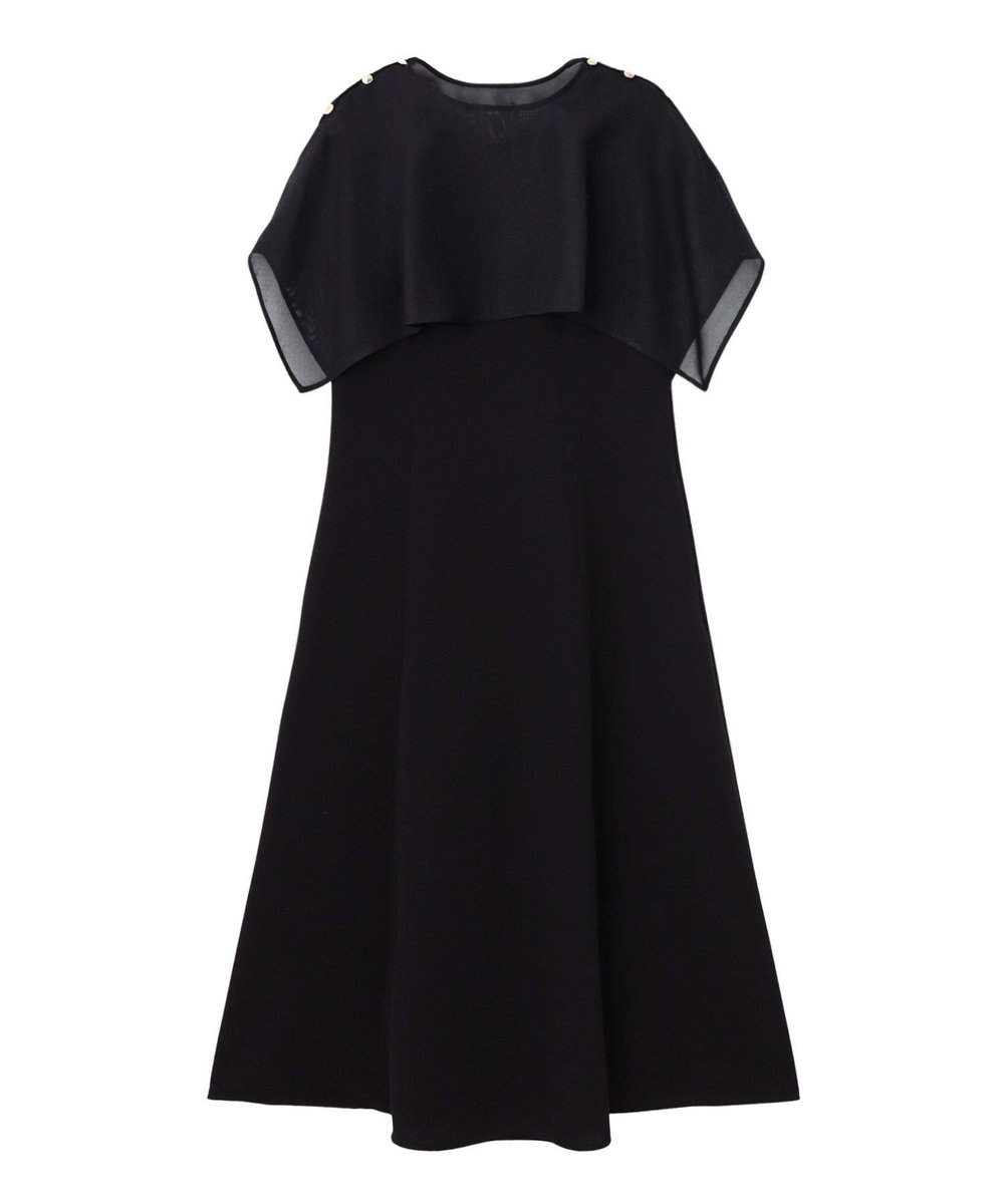 ダブルクロスケープ付きワンピース|ANAYI OFFICIAL ONLINE STORE