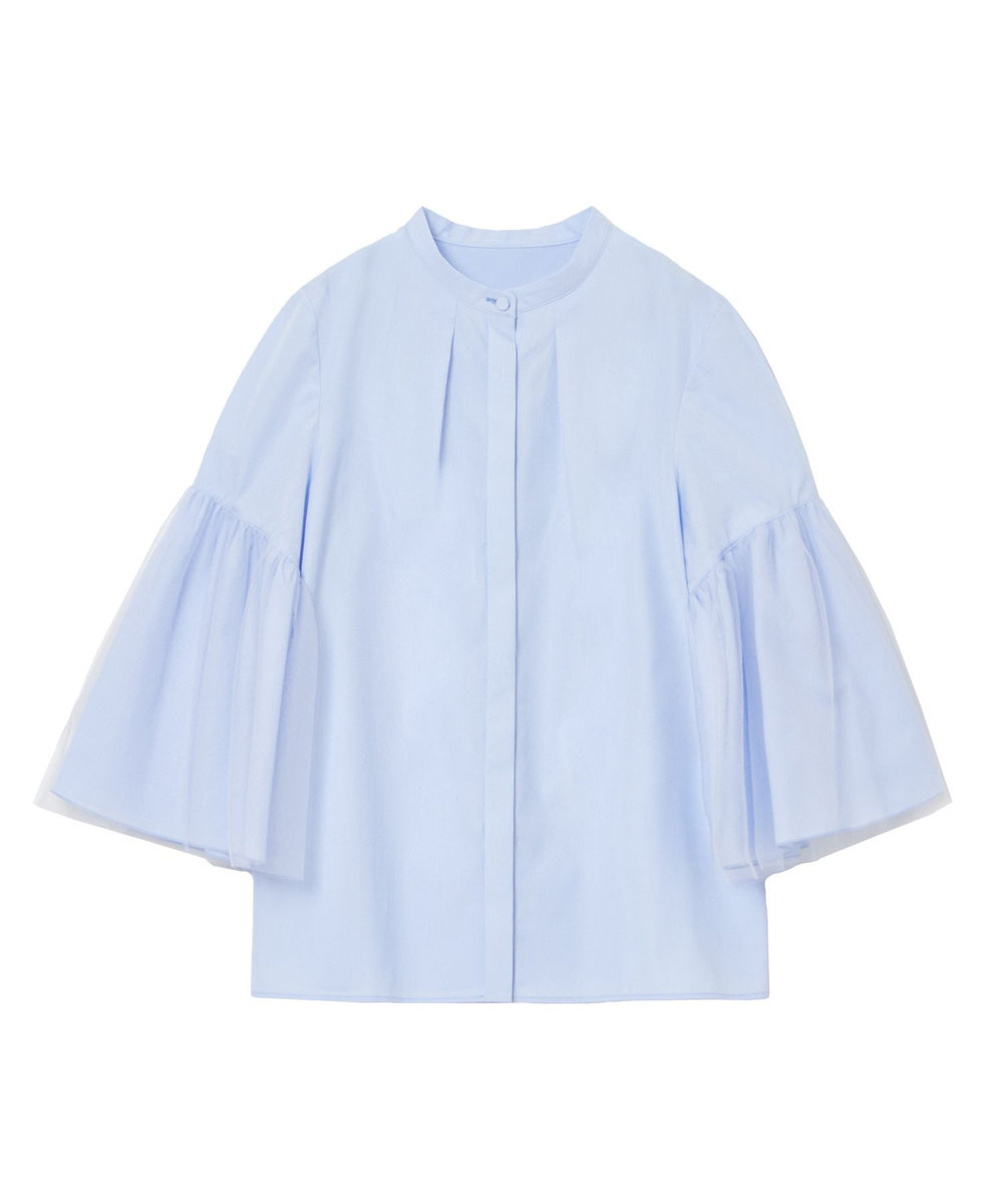 ブロードチュールスリーブ ブラウス|ANAYI OFFICIAL ONLINE STORE
