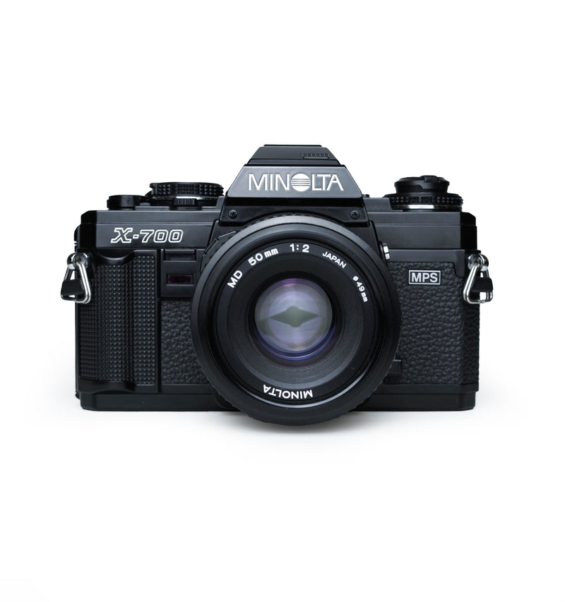 Minolta X-700 35mm SLR Film Camera with 50mm Lens