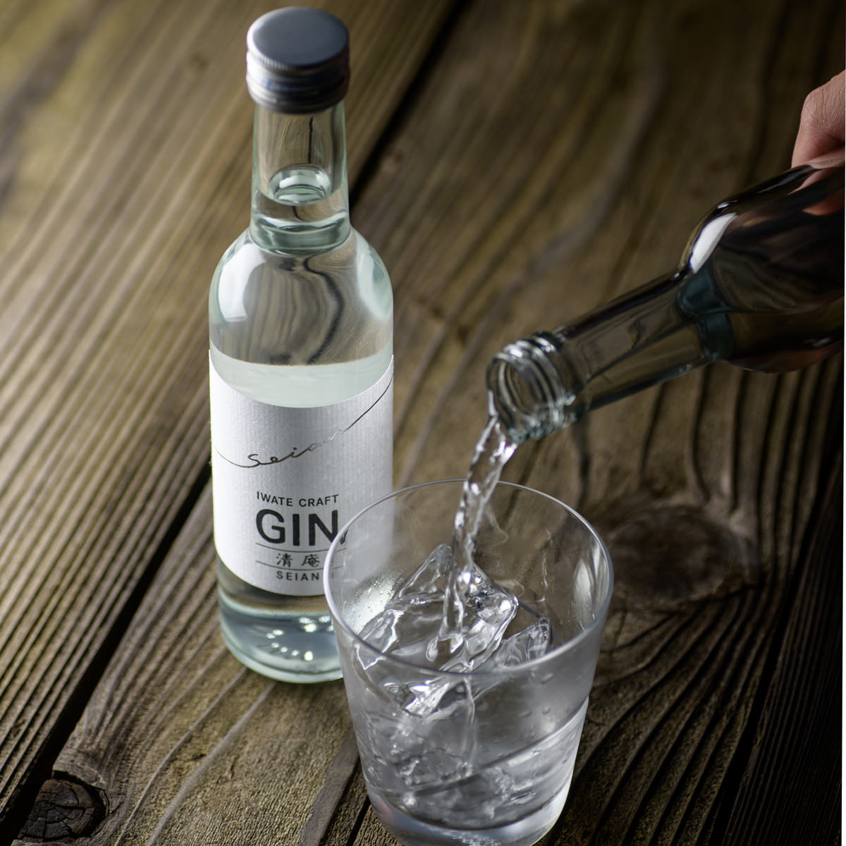 クラフトジン 3本 セット 〔300ml×3〕 ジン お酒 スピリッツ 清庵