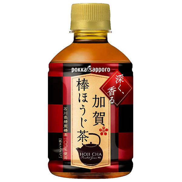 ポッカサッポロ 加賀棒ほうじ茶 275mlペットボトル×24本入×(2ケース