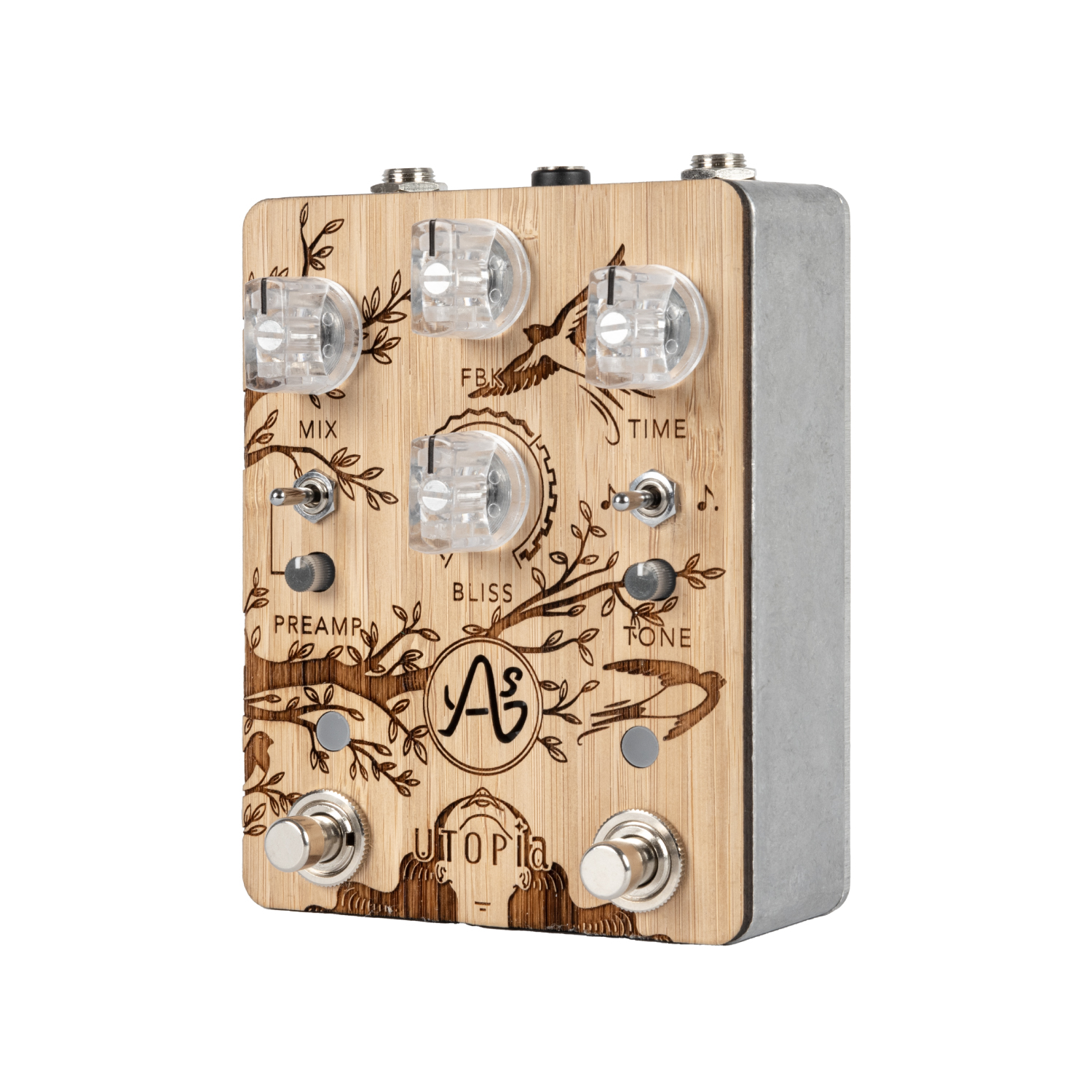 Utopia Deluxe | Analog-voiced delay with tap tempo and modulation