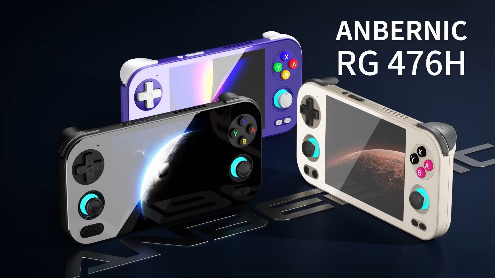 🕹️Unveiling the RG 476H: ANBERNIC's First Full-Screen Handheld！