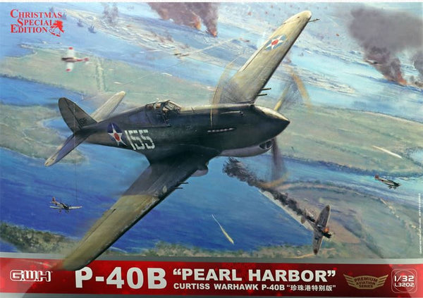 Great Wall Hobby l3202 1/32 P40B Pearl Harbor Special Edition