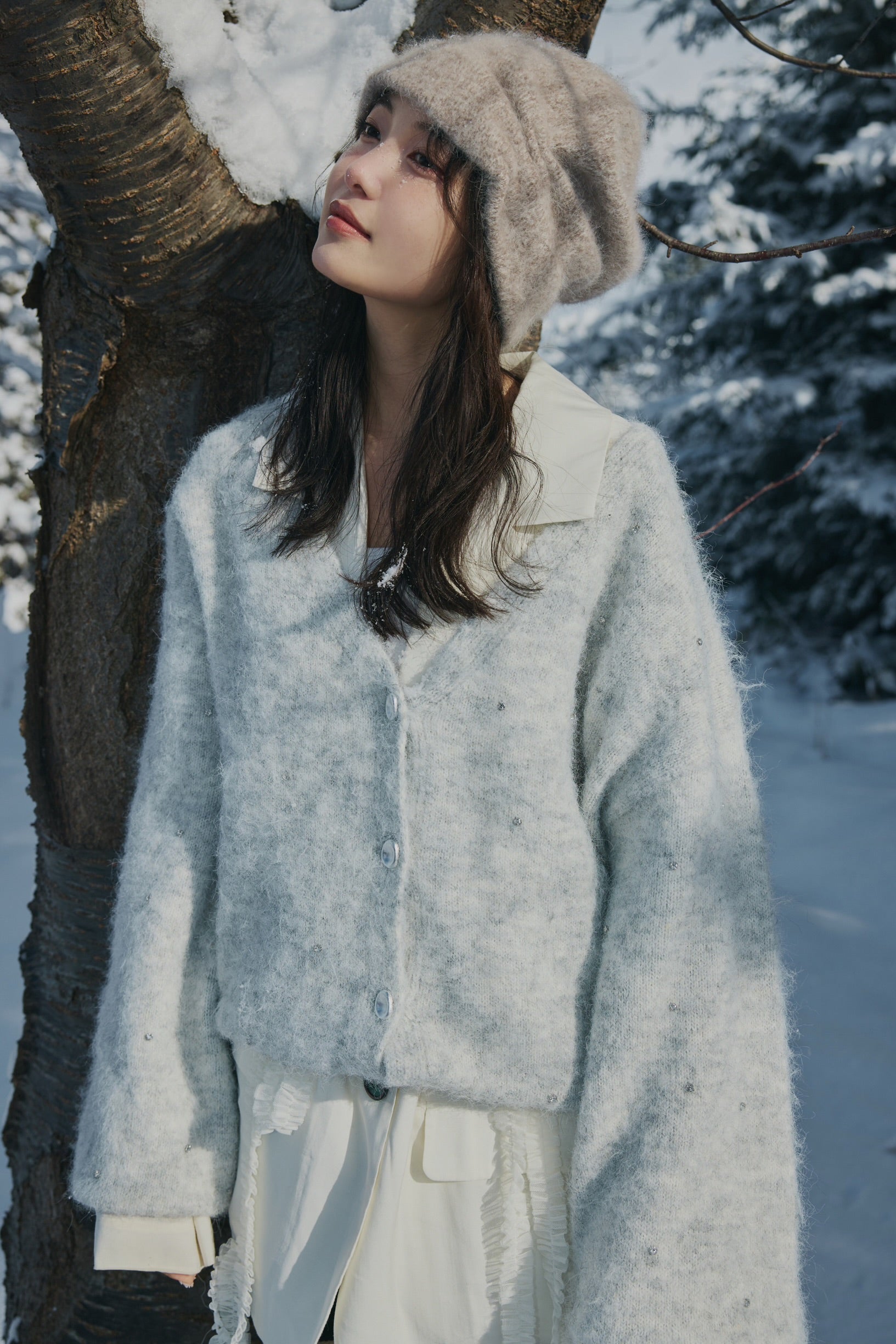 bijou knit cardigan – andequal