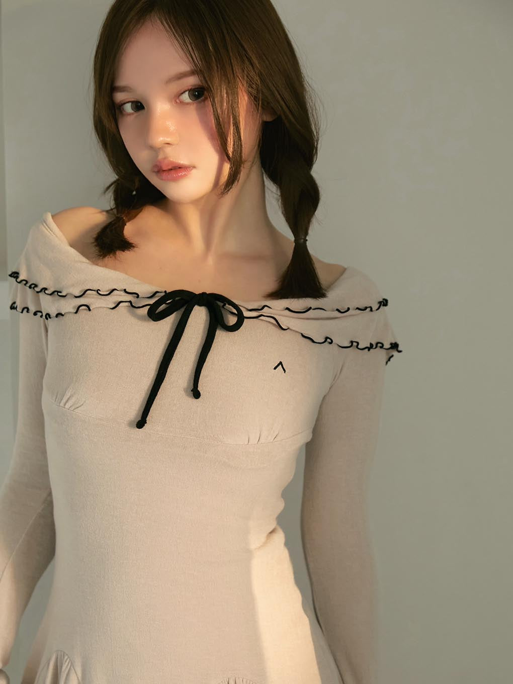 ANDMARY】Betty frill mini dress