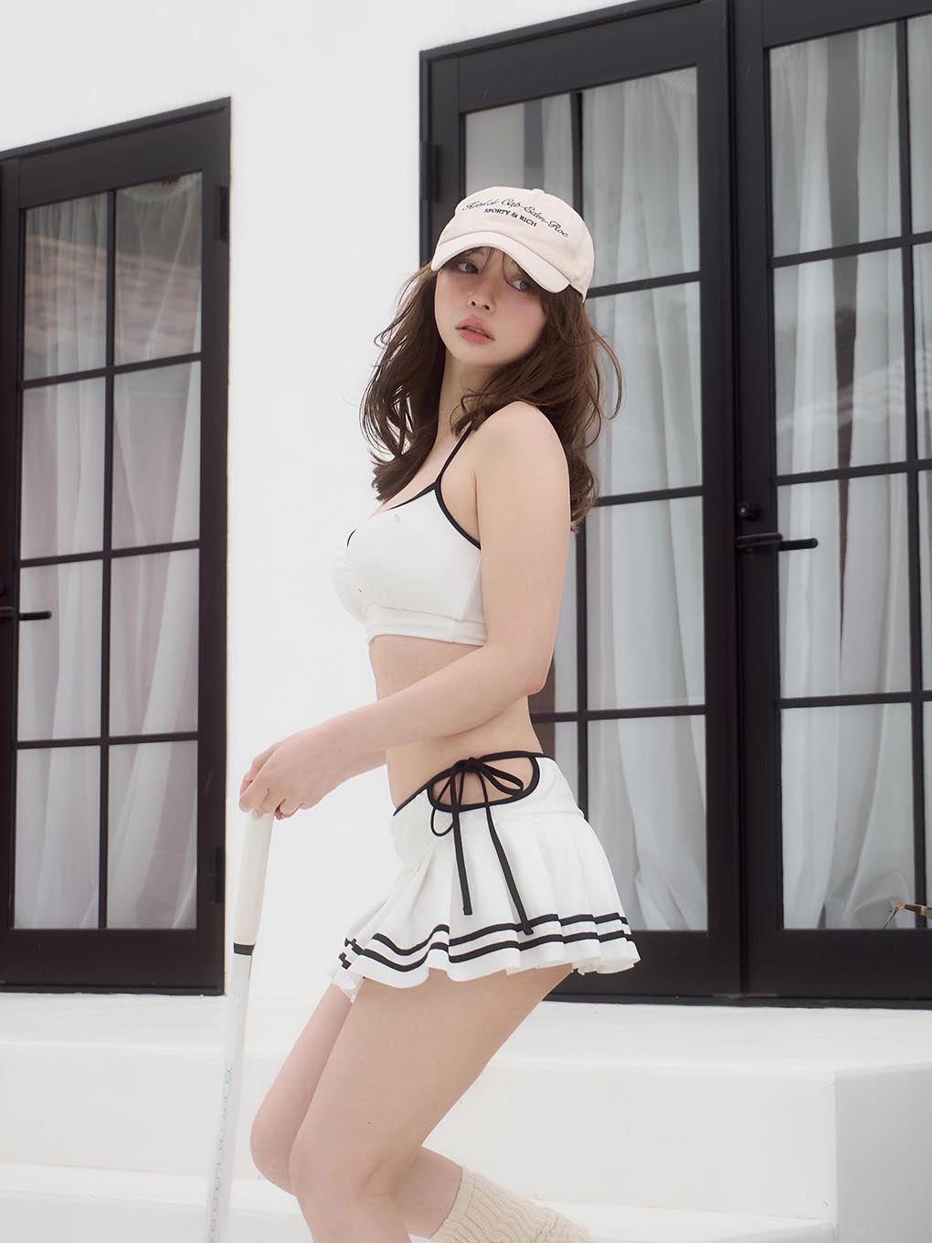 ANDMARY】Coco pleats swimwear