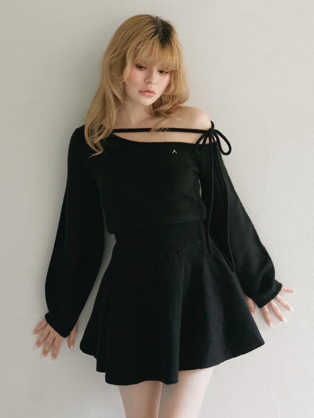 ANDMARY】Rhoda flare mini dress