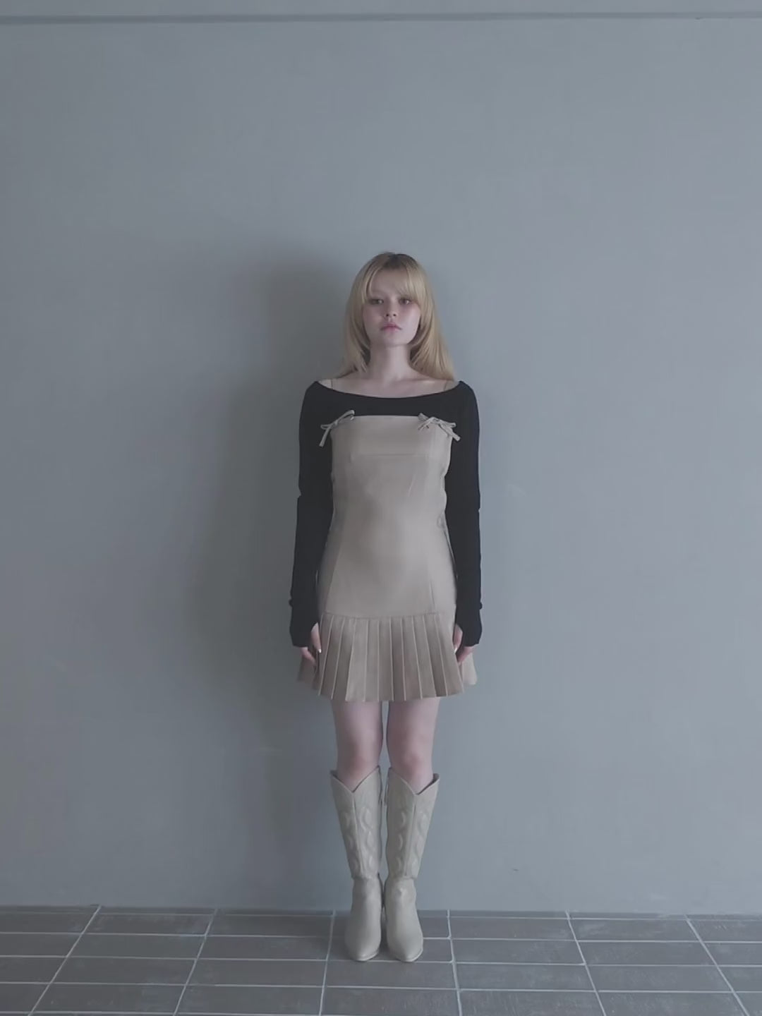 Andmary Karen knit set mini dress 未使用 値下げ中ANDMARY Karen