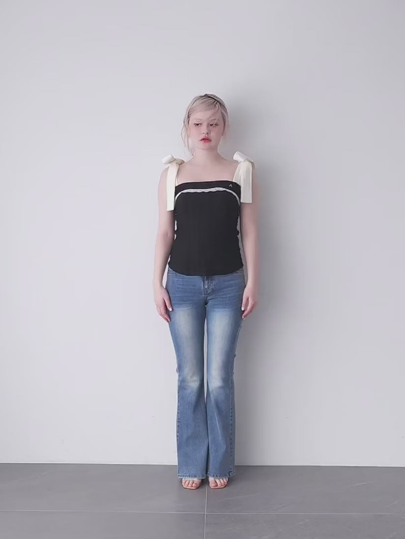ANDMARY】Samantha ribbon tops