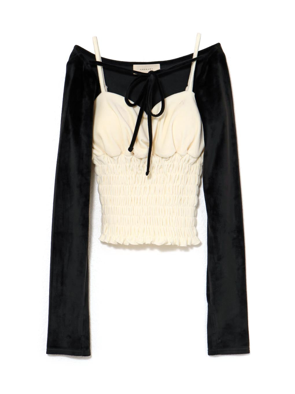 ANDMARY】Mei shirring tops