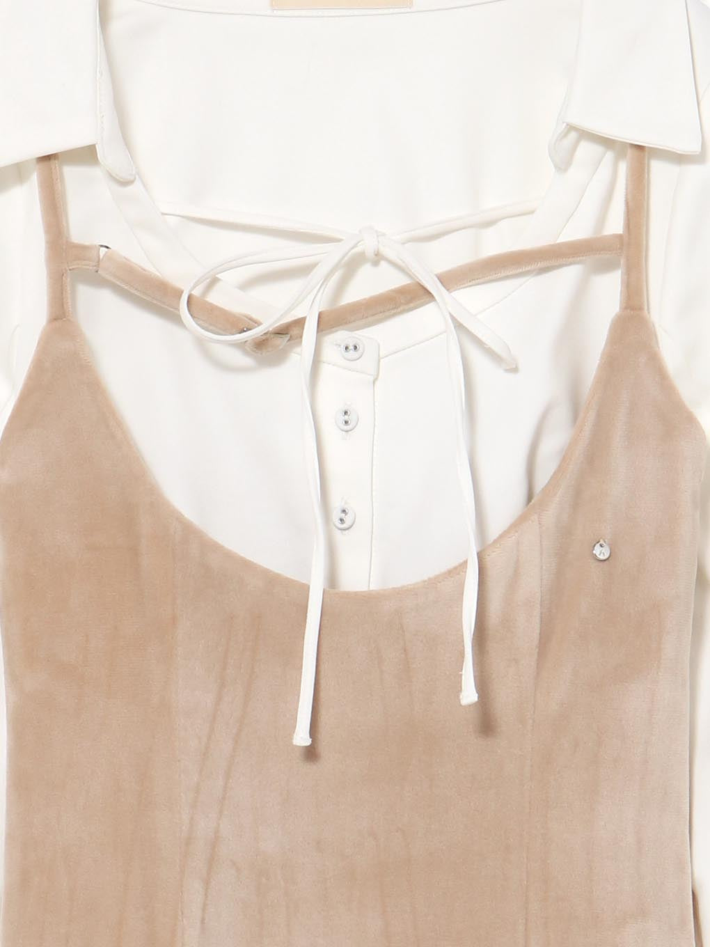 ANDMARY】Betty velour mini dress