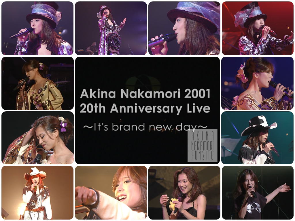 中森明菜「Akina Nakamori. 2001. 20th Anniversary Live -It's brand