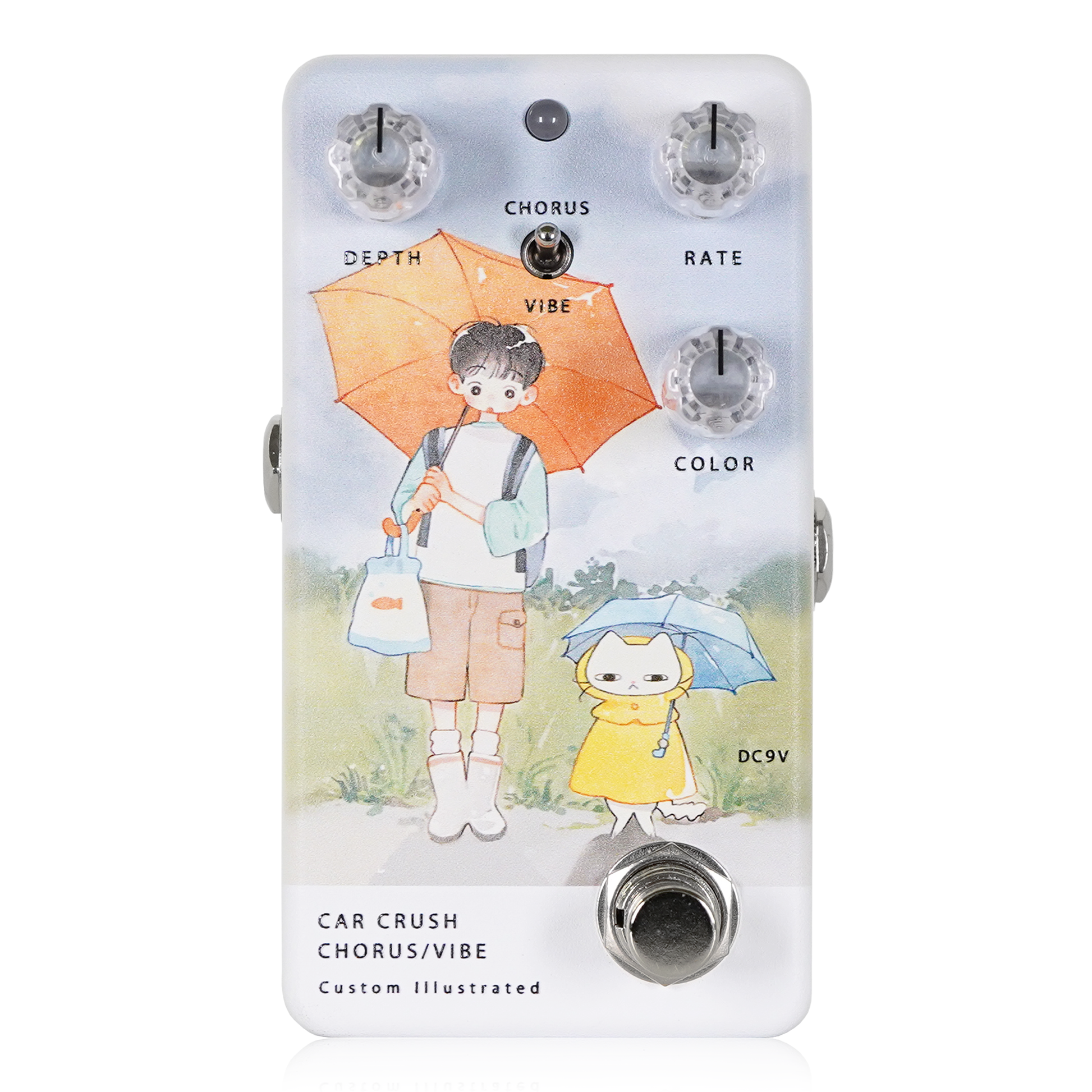 Custom Illustrated / CCV yung kai #02 meandstinki – Animals Pedal USA