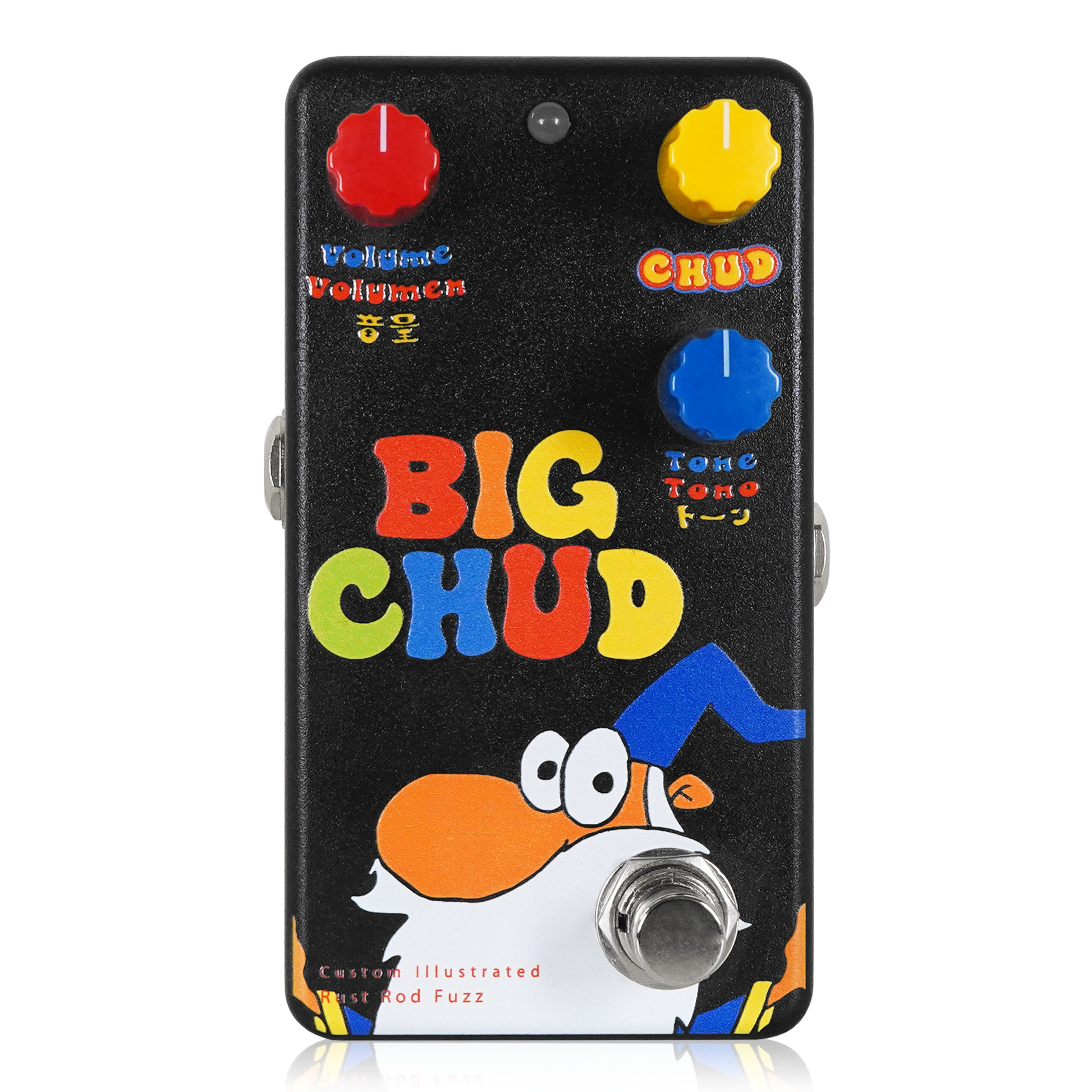 Custom Illustrated / RRF Repairland #01 BIG CHUD – Animals Pedal USA
