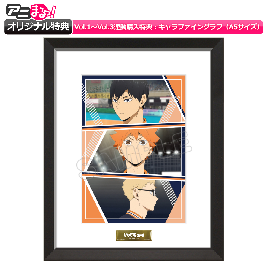 ハイキュー!! TO THE TOP／DVD／Vol.1～Vol.6全巻購入セット（初回生産