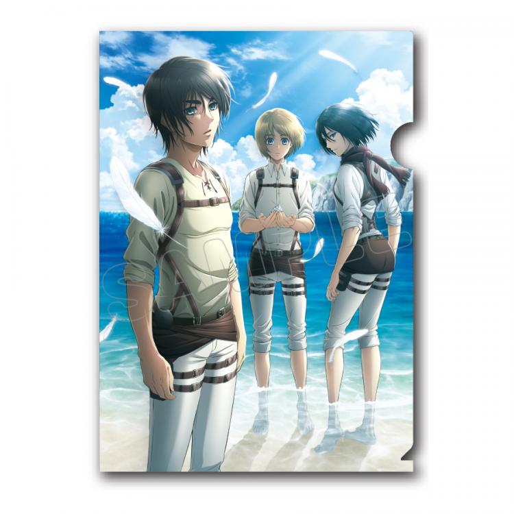 TBS限定】A4クリアファイル3枚セット／進撃の巨人 | TBS・MBSアニメ