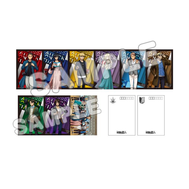 9連ポストカードセット／進撃の巨人 | TBS・MBSアニメ 公式オンライン