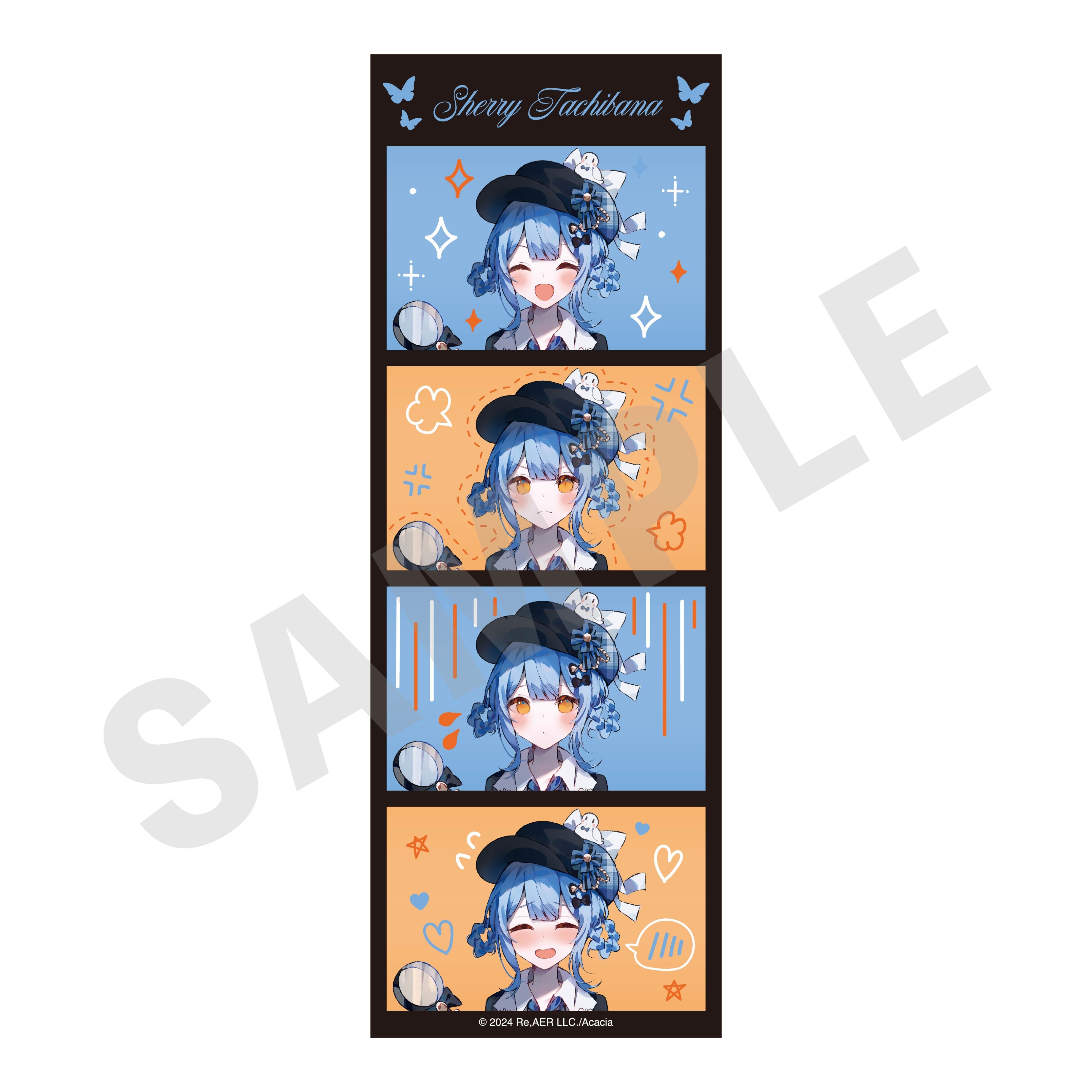 単品】「魔法少女ノ魔女裁判」トレーディング 喜怒哀楽風しおり（全13