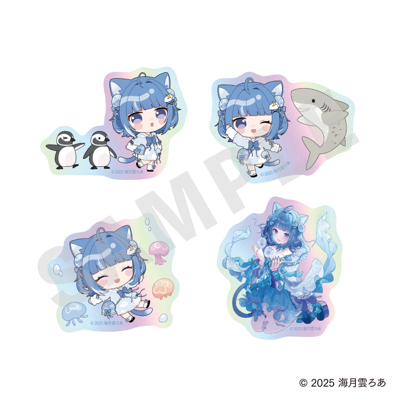 海月雲ろあ ポップアップストア トレーディング缶バッジ D 11個 海月雲