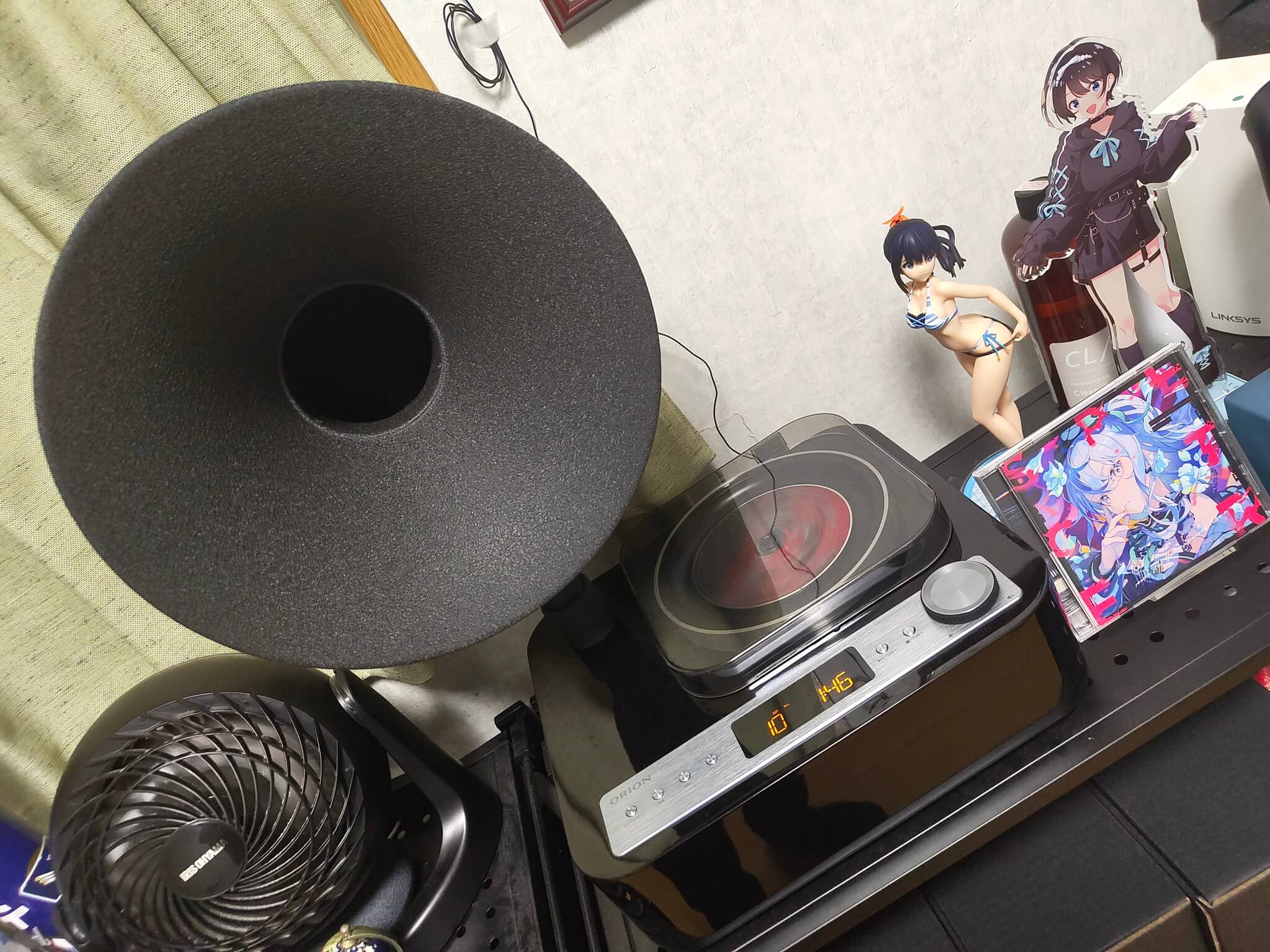 CDホーンスピーカー SMS4BT-BK レビュー | アニメギズモ