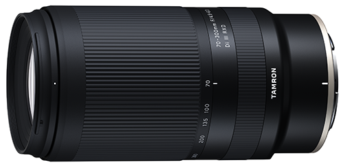 タムロンがニコンZ用70-300mm F/4.5-6.3 Di III RXDの開発を発表