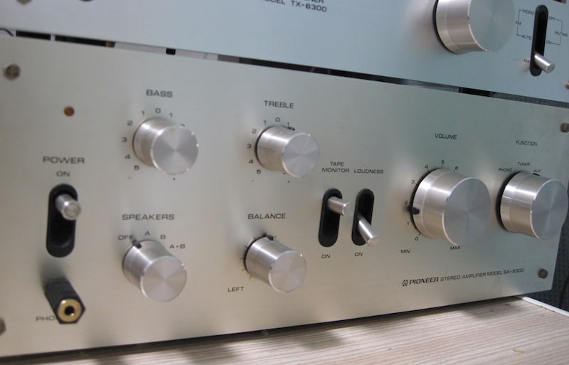 40年以上前のプリメインアンプ「PIONEER SA-6300」を購入！ | あそぶログ！