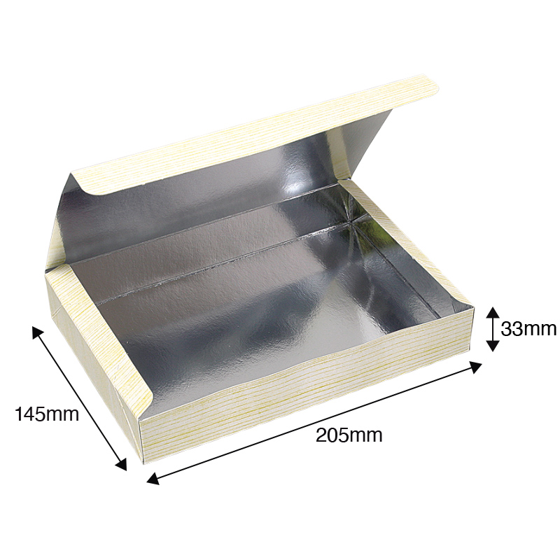 紙製銀折箱アサヒパック大2合K-7フタ一体型|旭創業Webカタログ