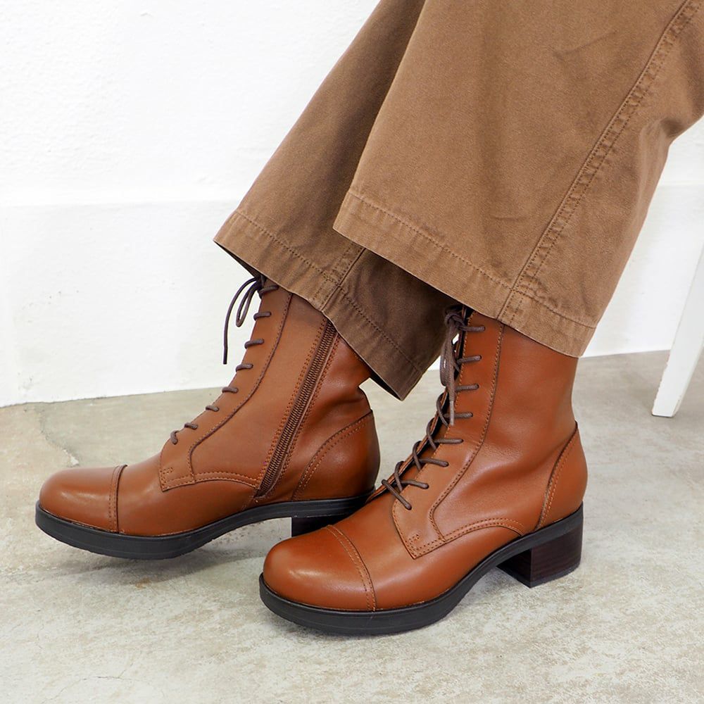 SALE】防滑｜レースアップブーツ （AS_2810597） | あしながおじさん