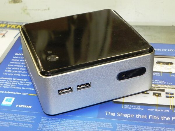 ASCII.jp：2.5インチベイを備えるNUCに「Core i5-4250U」の最上位モデル