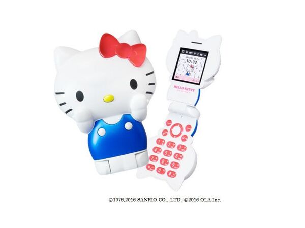 ASCII.jp：超かわいいからファン必携！ ハローキティ型SIMフリー携帯