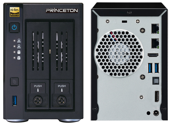 プリンストン、4K動画やハイレゾ音源に対応したNASキット - 週刊アスキー