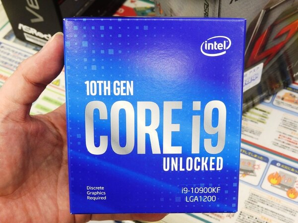 ASCII.jp：Core i9-10900KFが発売、内蔵GPU省略版の最上位モデル